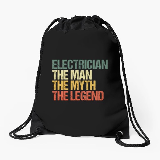 Electrician Journeyman Electrical Engineer Drawstring Bags