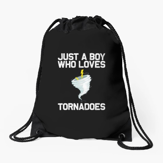 Tornado For Hurricane Weather Chaser Drawstring Bags