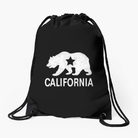 California Bear Republic Cali Drawstring Bags
