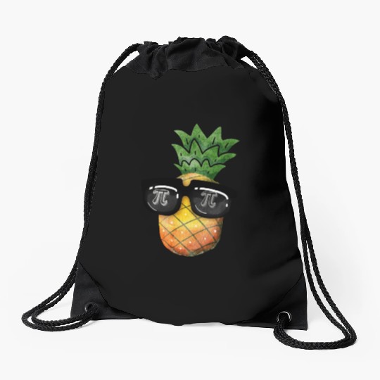 Pineapple Pi Day Drawstring Bags