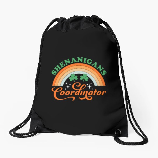 Shenanigans Coordinator Teacher St Patrick'S Day Drawstring Bags