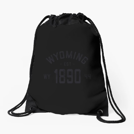 Wyoming Wyoming Wy Usa Drawstring Bags
