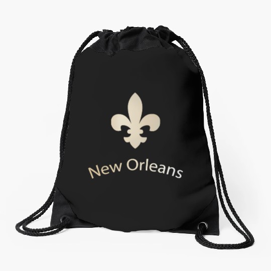New Orleans Merchandise Drawstring Bags