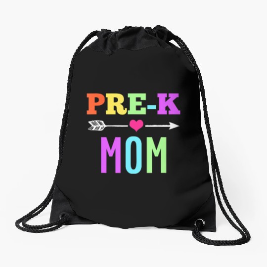 Pre K Mom - Awesome Back To School Mother Drawstring Bags