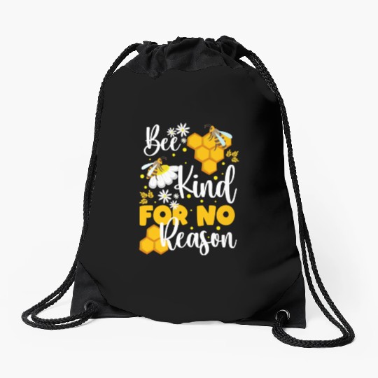 Honey Honey Bee Nature Wasp Drawstring Bags