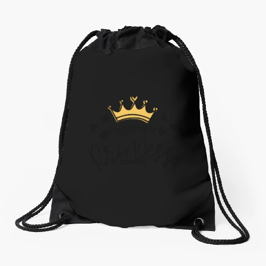 Passenger Princess Drawstring Bags