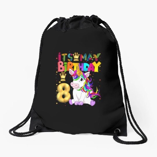 Uorn Party Animal 8Th Uorn Drawstring Bags