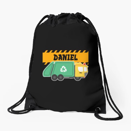 Daniel Trash Truck For Collector Ecologist Garbage Drawstring Bags
