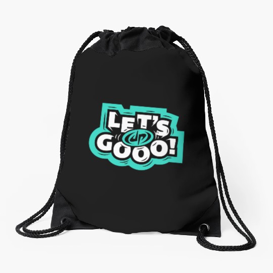 Dude Perfect Let'S Drawstring Bags