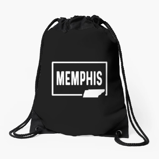Memphis Tennessee Tn - Home Hometown Vacation Drawstring Bags