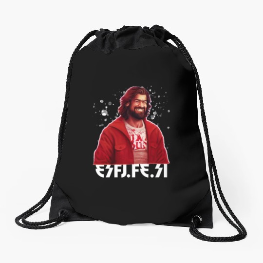 Harmonious Empathy: Embrace Your ESFJ Spirit Drawstring Bags