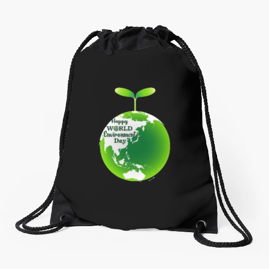 "Sustaining Our Earth: World Environment Day's Drawstring Bags