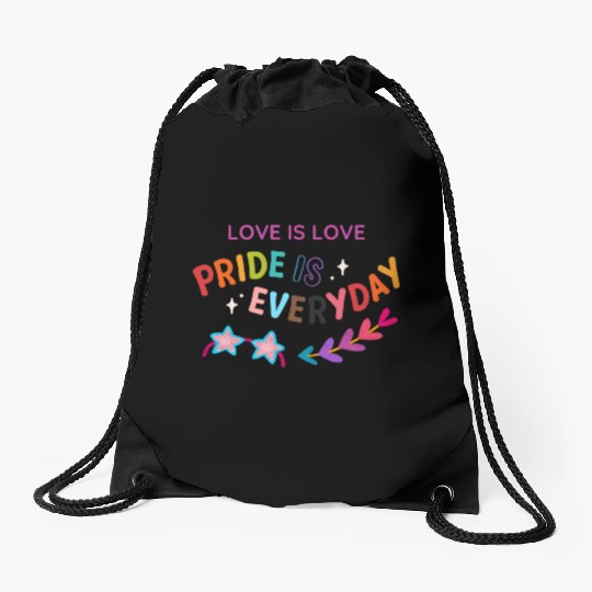 LGBT Pride Gay and Lesbian Mardi Gras Drawstring Bags