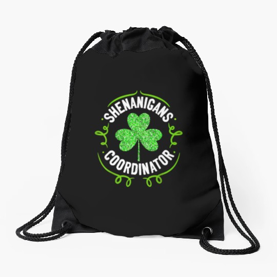 Shenanigans Coordinator Teacher St Patrick'S Day Drawstring Bags
