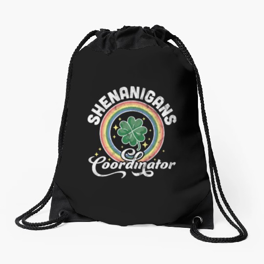 Shenanigans Coordinator Teacher St Patrick'S Day Drawstring Bags
