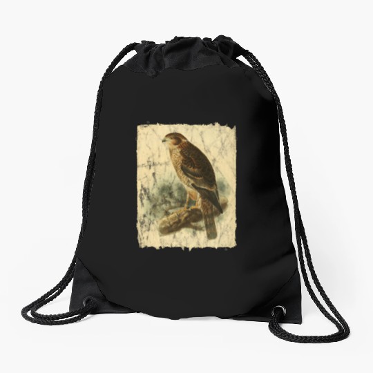Bird Facon Hawk Drawstring Bags