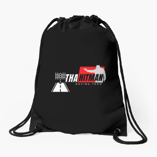 Tha Hitman Racing Team Drawstring Bags