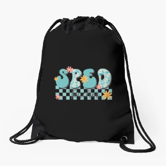Sped Teacher Drawstring Bags