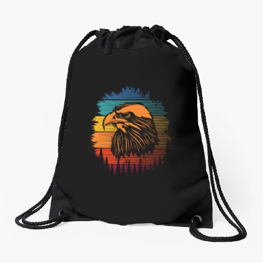 Falconry Bird Falcon Hunting Falconer Drawstring Bags