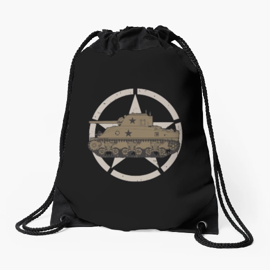 M4 Sherman | World War 2 Vehicle Drawstring Bags