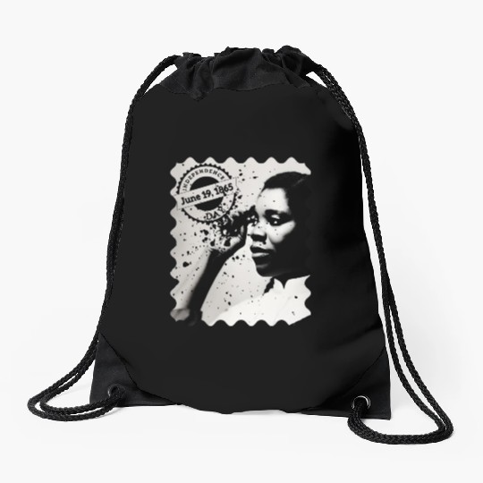 Juneteenth Day, 19 June / Independence Day Drawstring Bags