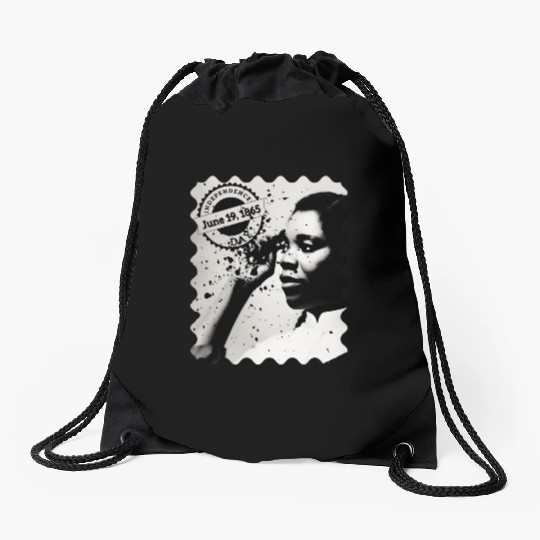 Juneteenth Day, 19 June / Independence Day Drawstring Bags