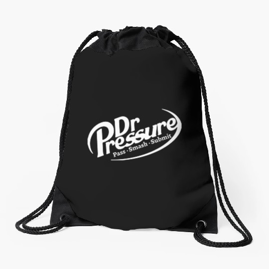 Mma Jiu Jitsu Judo Dr Pressure Pass Smash Submit B Drawstring Bags