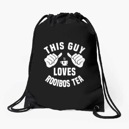 Funny Rooibos Tea Lover Costume Drawstring Bags