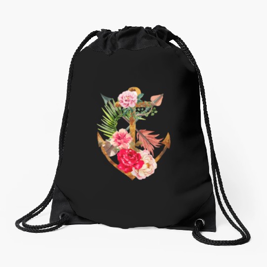 St Philomena Saints Symbols Catholic Drawstring Bags