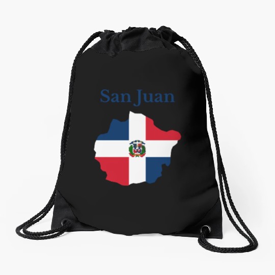 San Juan Province Dominican Republic Drawstring Bags