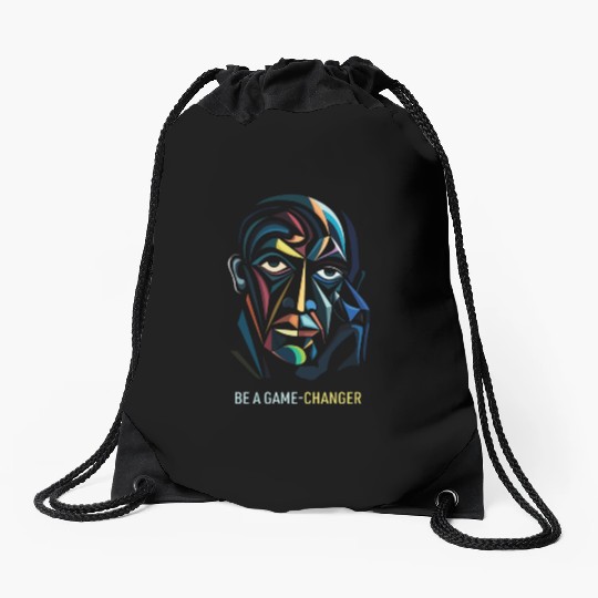 Be A Game Changer Drawstring Bags