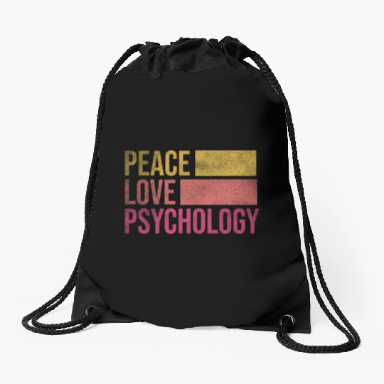 Psychology Psychoanalysis Psych Major Drawstring Bags