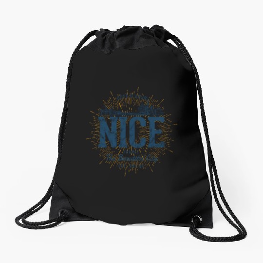Style Nice France Drawstring Bags