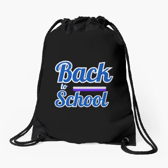 Welcome Back To School Drawstring Bags Drawstring Bags