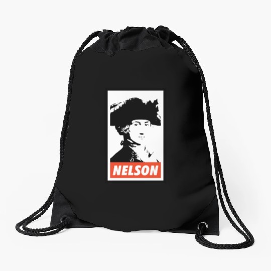 Horatio Nelson Drawstring Bags