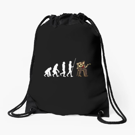 Irish Bouzouki Instrument Greek Drawstring Bags