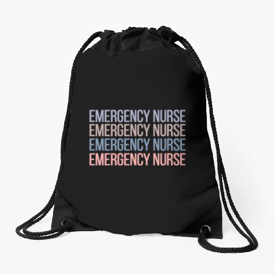 Er Nurse Emergency Room Nurse Registered Nurse Drawstring Bags