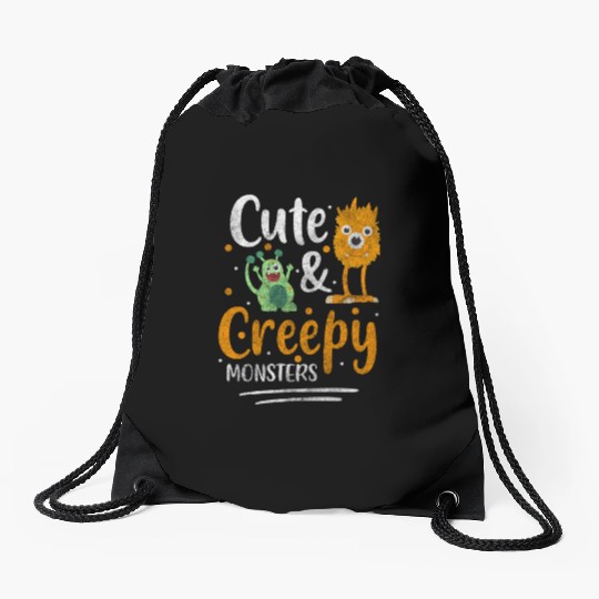 Monster Fright Children Monster Hunter Drawstring Bags