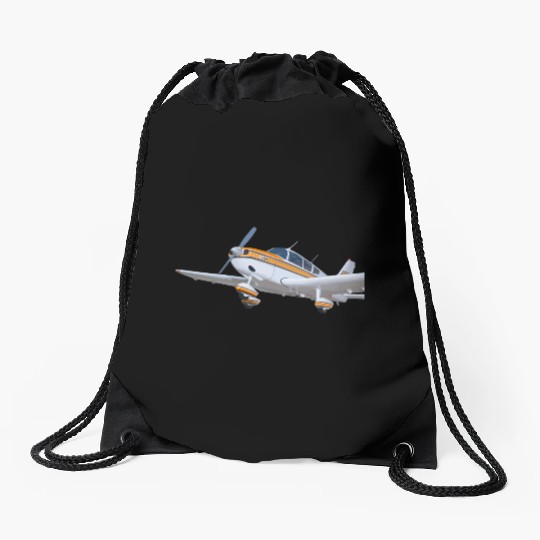 piper pa 28 cherokee Drawstring Bags