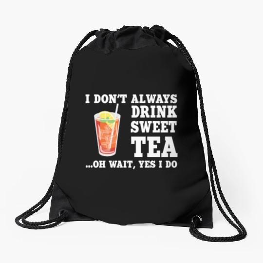 Funny Sweet Tea Humor Costume Drawstring Bags
