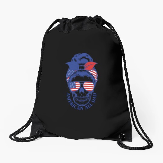 American Dad Drawstring Bags, Retro American Dad Drawstring Bags,