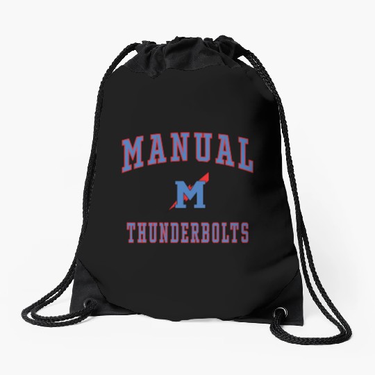 Manual High School Thunderbolts Drawstring Bags