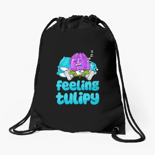 Tulip Gardening Cute Drawstring Bags