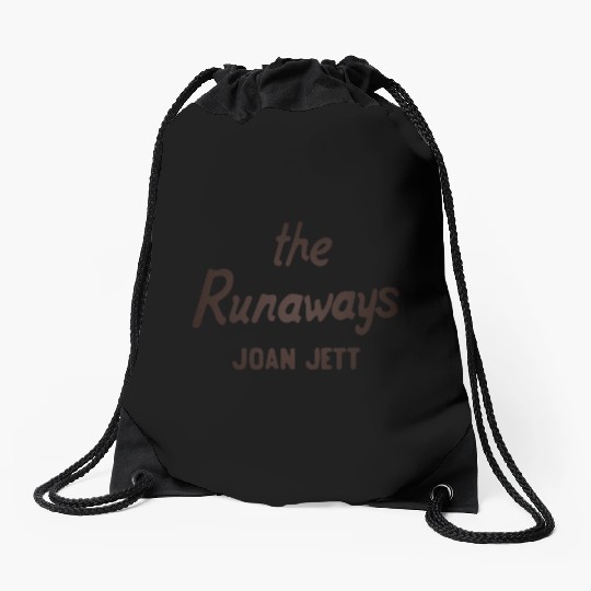 The Runaways Joan Jett Drawstring Bags