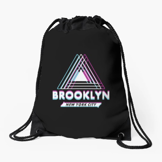 Brooklyn New York City Essential Drawstring Bags & Drawstring Bags.