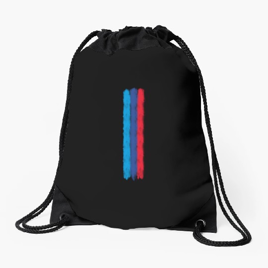 Motorsport Power Line Drawstring Bags
