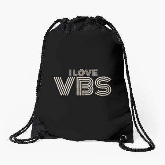 VBS Crew Summer Camp Vacation Teacher Student Drawstring Bags