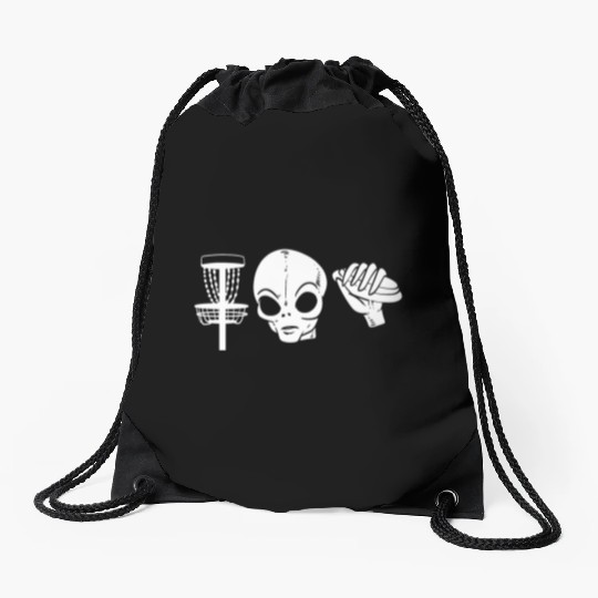 Alien Player Hobbyist Gift Drawstring Bags