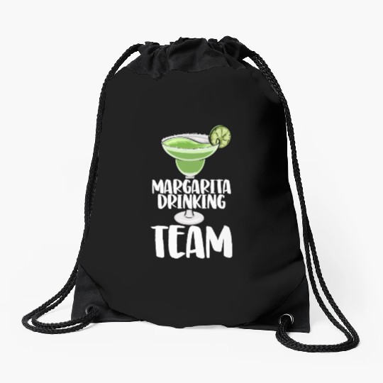 Margarita Drinking Team Drawstring Bags