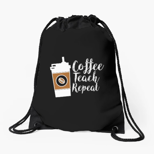 Teacher Appreciation Teacher Life Drawstring Bags